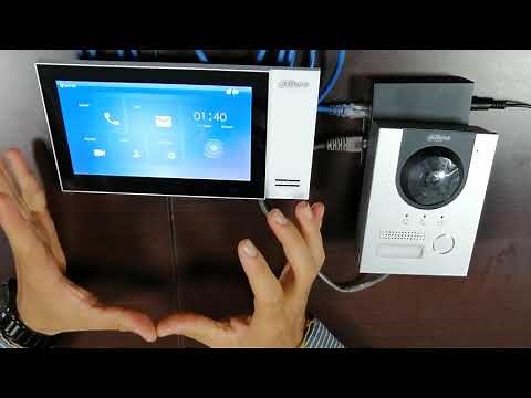 Configuración de KIT Video Portero SIP desde la Pantalla DAHUA