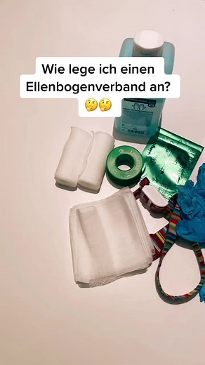 Ellenbogenverband anlegen: Schritt-für-Schritt Anleitung