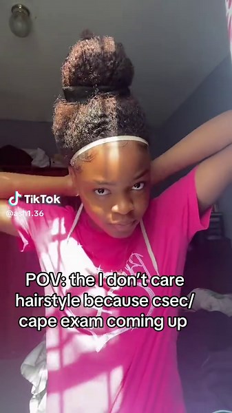 Exam Hairstyles for CSEC/CAPE: Stay Stylish and Focused