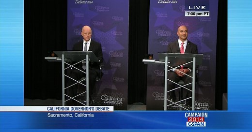 California Governor's Debate