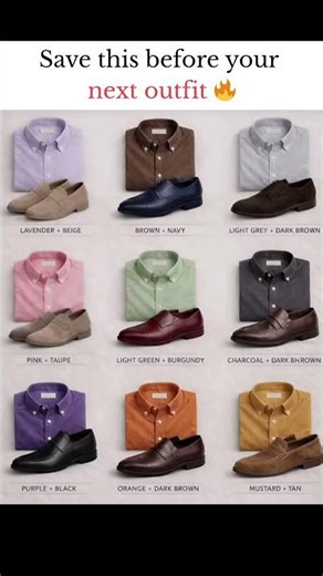 Men's Colour Combination Ultimate Guide💯 #fashion #ytshorts
