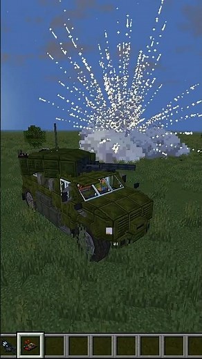 Working Typhoon-K in Minecraft - Create mod