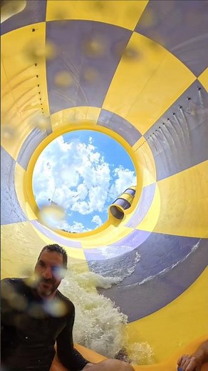 Vortex Water Slide POV #waterslide #waterpark #funpark