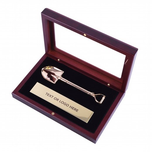 Groundbreaking Mini Shovel Display Keepsake