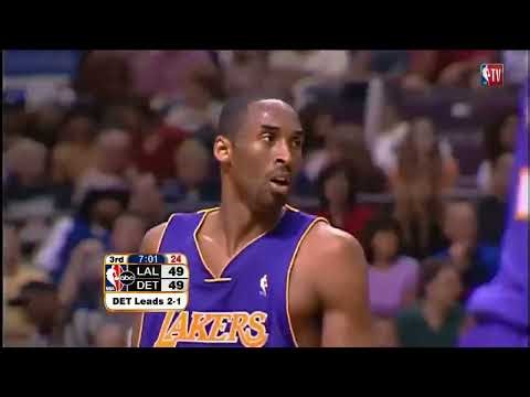 Kobe Bryant - Game 4 of the 2004 NBA Finals (Shot by Shot, 8-25)