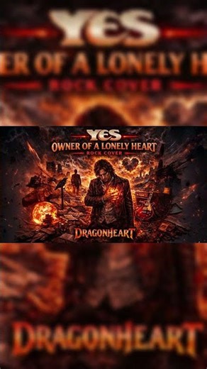 YES – OWNER OF A LONELY HEART ROCK COVER by DRAGONHEART 💔🔥