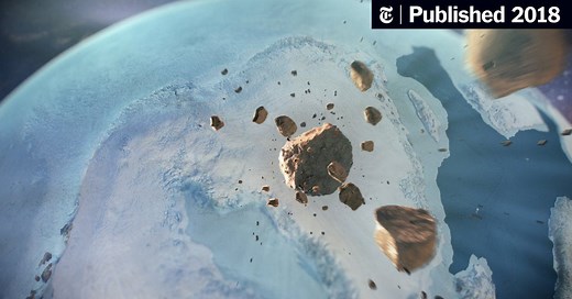 Ice Age Asteroid Crater Discovered Beneath Greenland Glacier