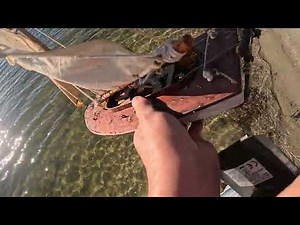 RC Pond Yachts and one non r/c sailing
