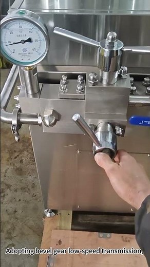 Video of Milk Homogenizer