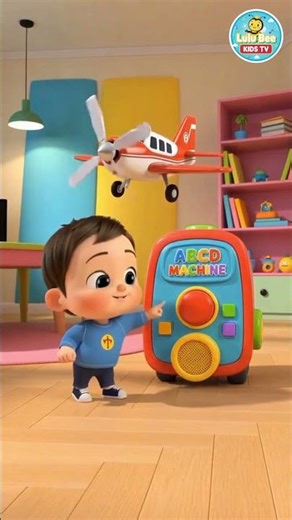 ABCD Machine! ✈️🎈🎂 Learn ABC with Surprise Toys | Kids Song | Lulu Bee Kids TV