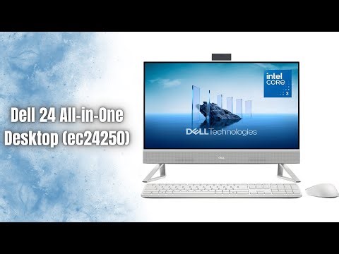 Dell 24 All-in-One ec24250 Review | Clean Design, FHD Display & Intel Core 3