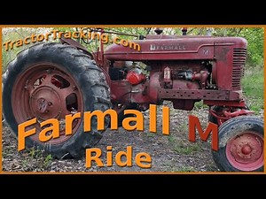 Farmall M start up and drive