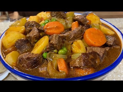 The BEST Old Fashioned Beef Stew | How To Make