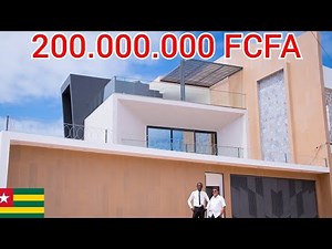 A 200.000.000 FCFA CETTE VILLA NOUVELLE CONSTRUCTION EST MISE SUR LE MARCHE A FOREVER LOME TOGO