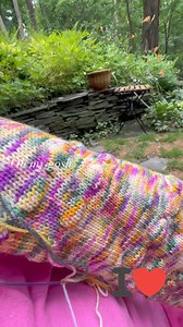 There is just nothing like a beautiful skein of hand painted yarn! 臨...