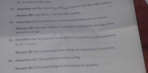 (id) A is false but R is true. Reason (R) theit of A is \mathrm... | Filo