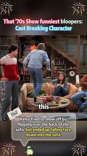 That '70s Show funniest bloopers: Cast Breaking Character #usa
