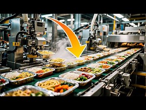 How Ready Meals Are Produced in Factories | Manufacturing Process