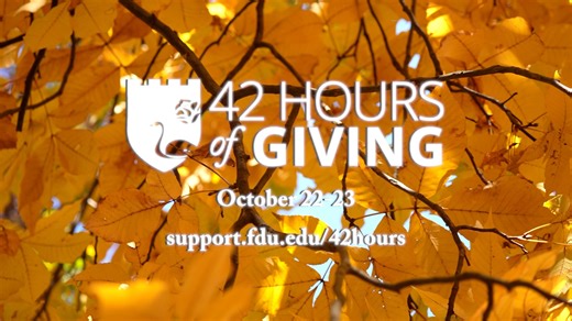 Let’s make these 42 hours count! ❤️💙 Your support fuels opportunity and empowers FDU students to dream bigger and achieve more. Head to http://support.fdu.edu/42hours and be part of something amazing! 🚀 | Fairleigh Dickinson University