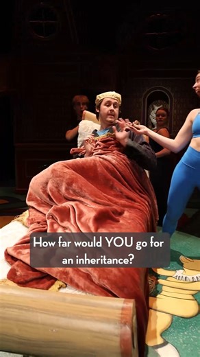 Ben Jonson’s Volpone is a razor-sharp satire of greed and lust in which a wealthy conman fakes illness to trick heirs into showering him with gifts. Find out how far they'll go in our student production of Volpone directed by Gulshirin Dubash! More information and tickets at https://bit.ly/4j0G7oM. | Interlochen Center for the Arts