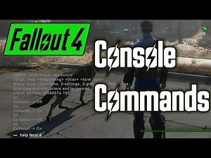 Having Fun in Fallout 4 with a few Console Commands