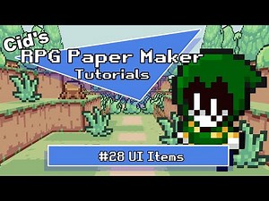 RPG Paper Maker Tutorial - #028 UI Items