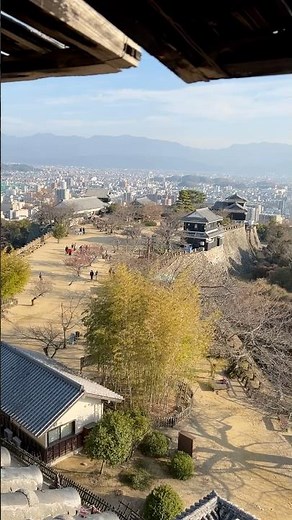 松山城、大きくて、素晴らしい。天守構造は1602年です。日本城の建築が興味深いです。Matsuyama castle,huge & wonderful #松山城 #お城 #japanesecastle