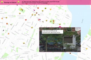 We’ve All Cried in Public. This Site Lets Us Map Those Feelings.