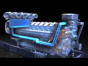 cooling system Caterpillar engine C175