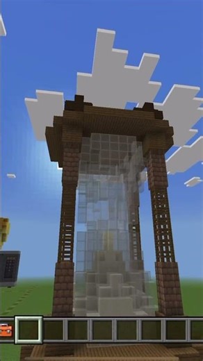 Day 233 :: hour glass :: creative Minecraft building