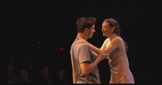 Modern production of "Romeo & Juliet" playing at Arvada Center's Black Box Theatre