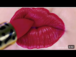 Easy lipstick tutorials| Lipstick lip matte lip gloss lip gloss lips tint💉😳🎀