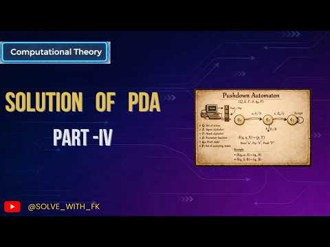 Solution of Unsolved PDA :Part V: PDA for L = {a^nb^mc^md^n|n , m≥ 1}.