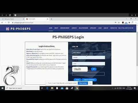 How to renew your Philgeps Platinum License