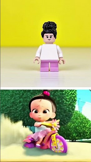 Building Boss Baby characters in LEGO...