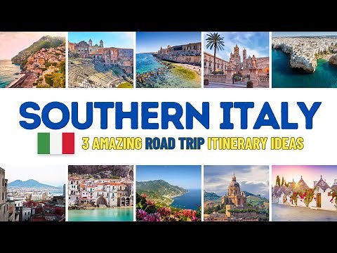 Southern Italy Road Trip: The Best of Southern Italy Road Trip Itinerary Ideas | Italy Travel Guide