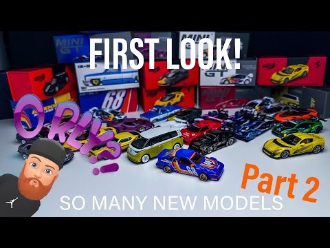 Even More New 1:64 Releases! Mini GT, BBR & Kaido House | Part 2 - 1:64 Unboxing & Review