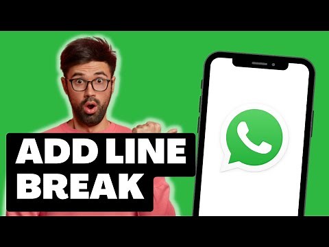How To Add Line BREAK In Whatsapp Message (SHORT Tutorial)