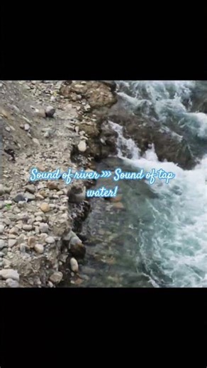 Sit at the bank of river and just feel the waves crashing the stones and the calmness that follows!