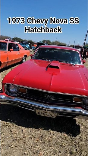 1973 Chevy Nova SS Hatchback #classicchevys #chevynova #chevynovass #classiccar #carshow