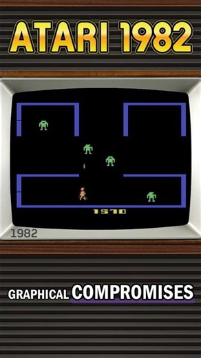 BERZERK : One of Sixteen 1982 First-Party Atari 2600 Cartridges