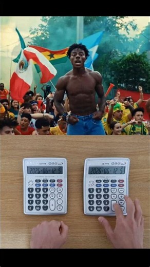IShowSpeed(아이쇼스피드) WC26 Song Calculator Cover 월드컵송 계산기 커버 #shorts