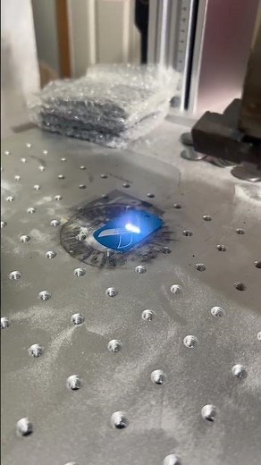 Laser Engraving a Stainless Steel Dog Tag | MP-60 LiteMarker Demo #cloudray