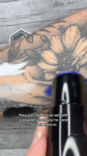 The first step of faux flesh- our pigment sticks made for body art/cosplay | HoloGrave Cosmetics