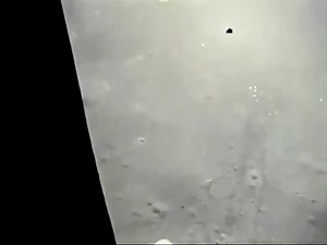 Cockpit view of Apollo 15 launching from the moon! 🤩 Notice the pan down to see the lower stage of the lander on the surface. | Nordic Space