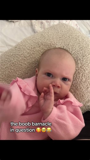 *my perfect little boob barnacle ✨ #breastfeeding #pumpingjourney #milklady #boobbarnacle #fyp