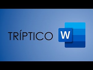 How to make a custom TRIPTYCH in Word