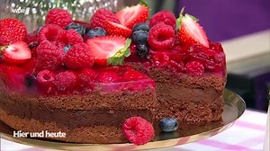Beeren-Schokoladentorte