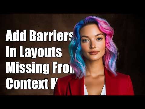 Add Constraint Layout Barriers Missing In Context Menu of Android Android Studio