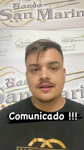 COMUNICADO! | Banda San Marino